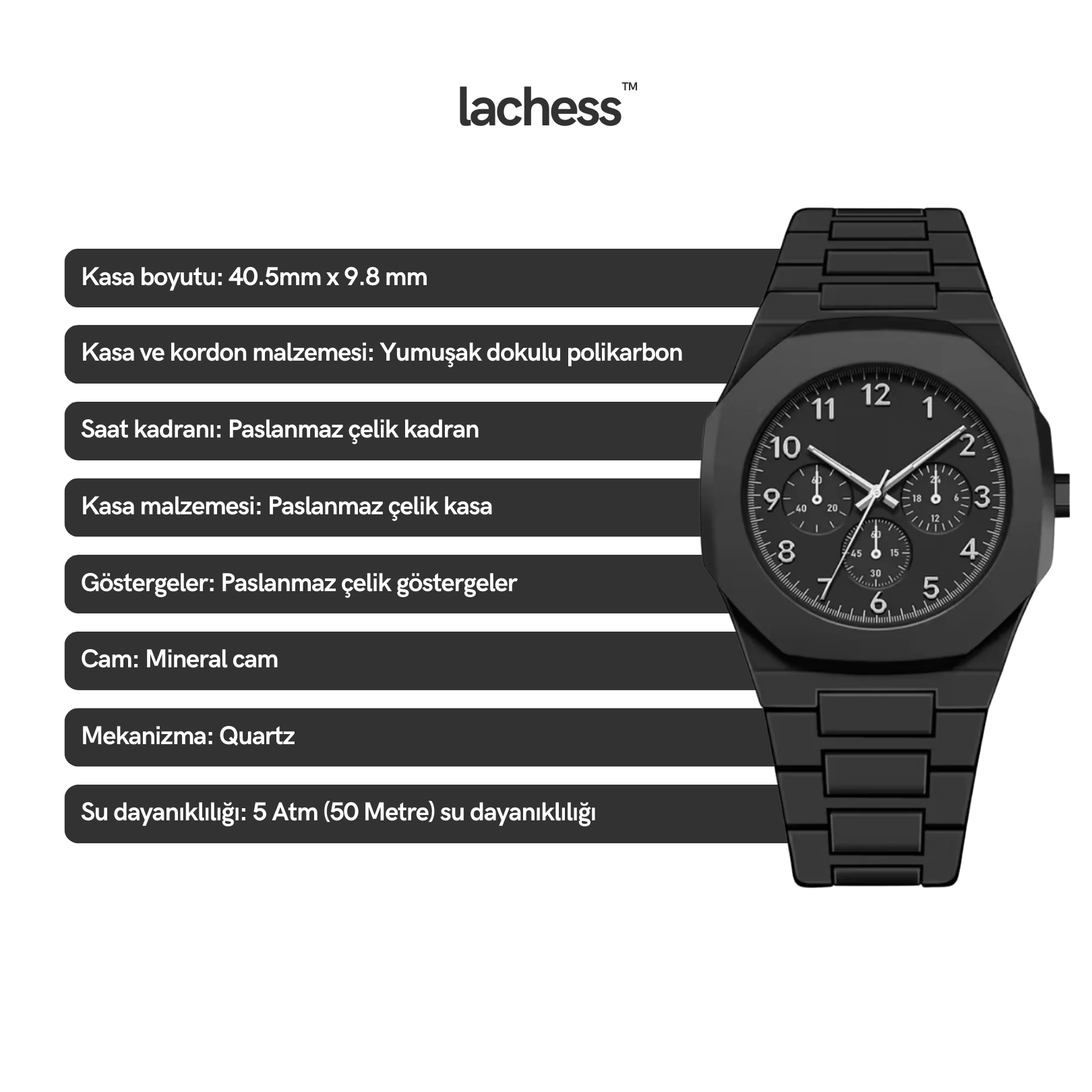 Latin Trident Black Watch